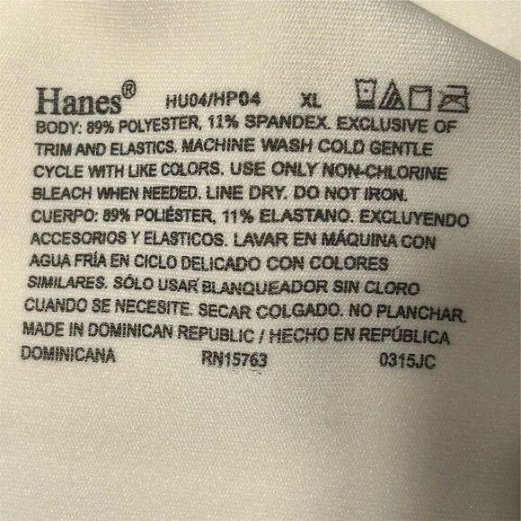 Hanes Women's Wire-Free T-Shirt Bra XL Cream Smooth Seamless - Picture 4 of 11